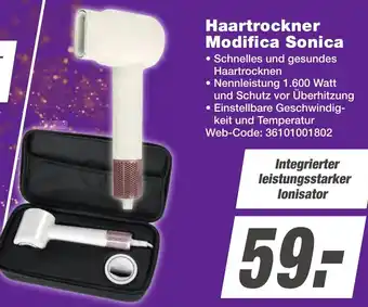 K+B Expert ECG Haartrockner Modifica Sonica Angebot