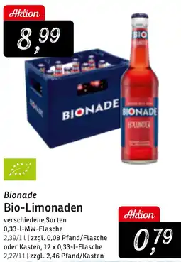 KONSUM Bionade Bio-Limonaden Angebot