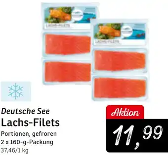 KONSUM Deutsche See Lachs-Filets Angebot