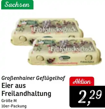 KONSUM Großenhainer Geflügelhof Eier aus Freilandhaltung Angebot