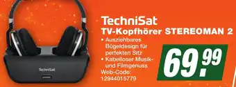 K+B Expert TechniSat TV-Kopfhörer STEREOMAN 2 Angebot