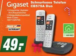 K+B Expert Gigaset Schnurloses Telefon CE575A Duo Angebot