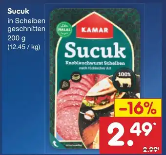 Netto Marken-Discount KAMAR Sucuk Angebot