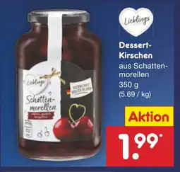 Netto Marken-Discount Lieblings Dessert- Kirschen Angebot