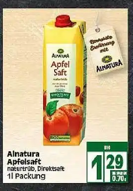 Elli Markt Alnatura Apfelsaft 1L Angebot