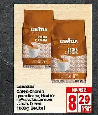 Elli Markt Lavazza Caffè Crema 1000g Beutel Angebot