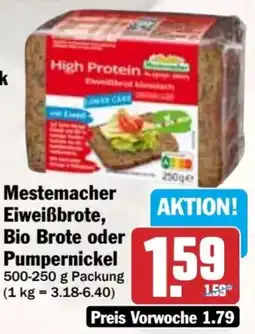 dodenhof Mestemacher Eiweißbrote, Bio Brote oder Pumpernickel Angebot