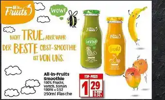 Elli Markt All-in-fruits Smoothie 250ml Angebot