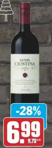 dodenhof Antinori Santa Cristina Toscana Rosso oder Brezza Bianco Angebot