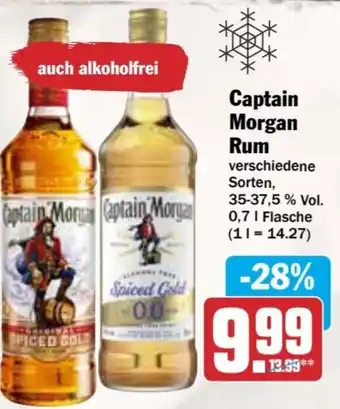 dodenhof Captain Morgan Rum Angebot