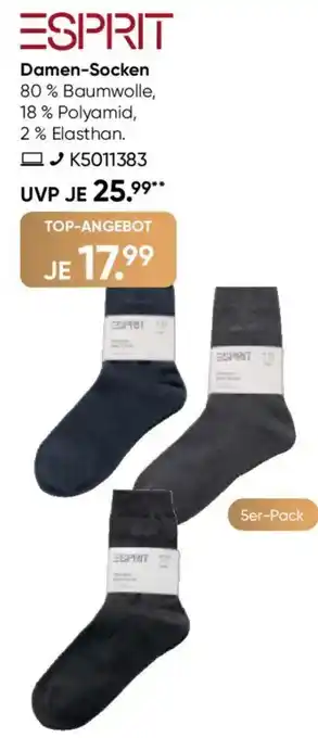 Galeria ESPRIT Damen-Socken Angebot