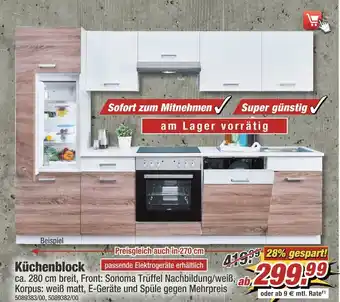 Poco Küchenblock Angebot