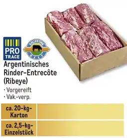 METRO Argentinisches Rinder-Entrecôte (Ribeye) Angebot