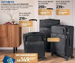 Galeria Samsonite 4-Doppelrollen-Trolley-Serie BEAUHAVEN Angebot