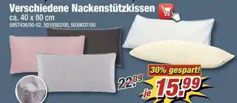 Poco Verschiedene nackenstützkissen Angebot