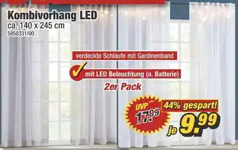 Poco Kombivorhang led Angebot