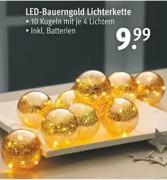 Rossmann Led-bauerngold lichterkette Angebot