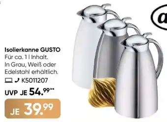 Galeria alfi Isolierkanne GUSTO Angebot