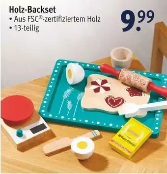 Rossmann Holz-backset Angebot