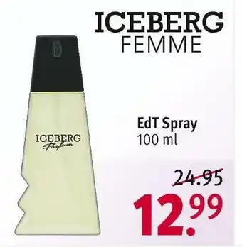 Rossmann Iceberg femme edt spray Angebot