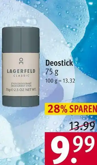 Rossmann Lagerfeld deostick Angebot