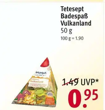 Rossmann Tetesept badespaß vulkanland Angebot