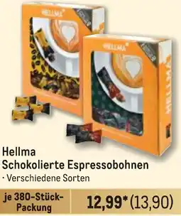 METRO Hellma Schokolierte Espressobohnen Angebot