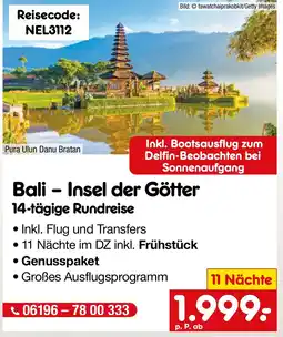 Netto Marken-Discount Bali - Insel der Götter 14-tägige Rundreise Angebot