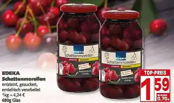 Elli Markt Edeka Schattenmorellen 680g Angebot