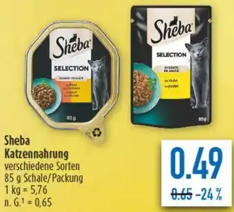 diska Sheba Katzennahrung Angebot