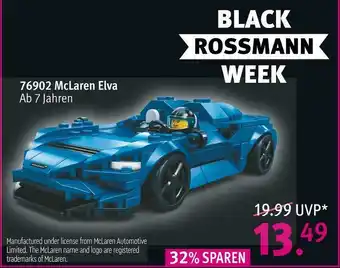 Rossmann Lego 76902 mclaren elva Angebot