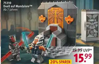 Rossmann Lego star wars 75310 duell auf mandalore Angebot