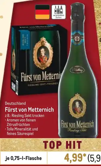 METRO Deutschland Fürst von Metternich Angebot