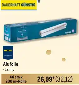 METRO METRO PROFESSIONAL Alufolie Angebot