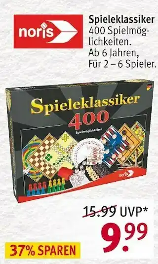 Rossmann Noris spieleklassiker Angebot