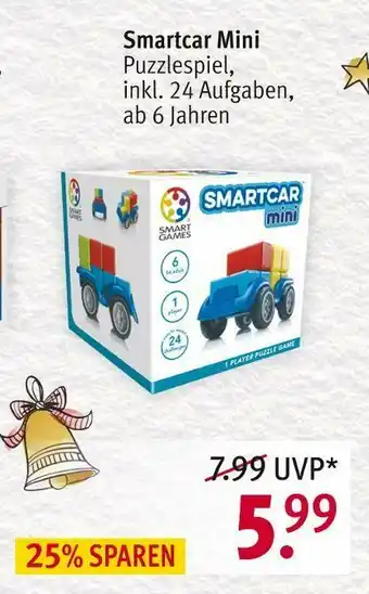 Rossmann Smart games smartcar mini Angebot