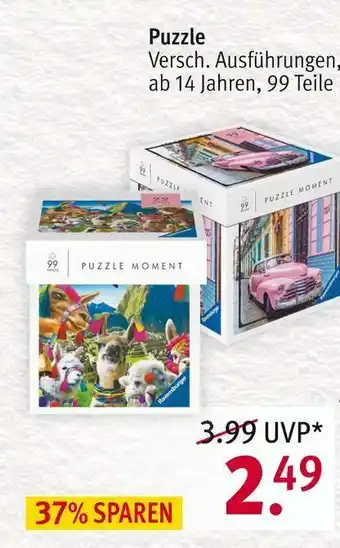 Rossmann Puzzle Angebot