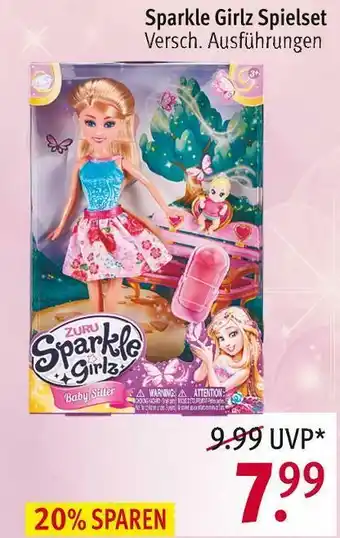 Rossmann Sparkle girlz spielset Angebot