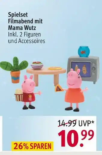 Rossmann Peppa pig spielset Angebot