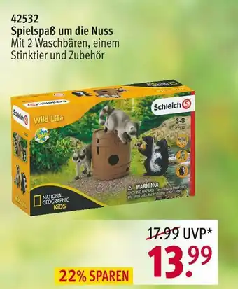 Rossmann Schleich 42532 spielspaß um die nuss Angebot