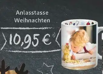 Rossmann Fotowelt anlasstasse weihnachten Angebot