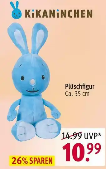 Rossmann Kikaninchen plüschfigur Angebot