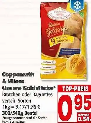 Elli Markt Coppenrath & Wiese Unsere Goldstücke 300/540g Beutel Angebot