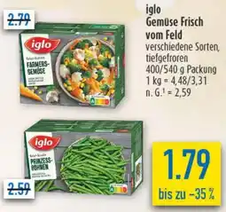 diska iglo Gemüse Frisch vom Feld Angebot