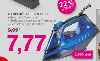 KODi Dampfbügeleisen dg 201 Angebot