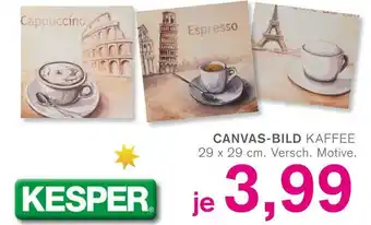 KODi Kesper canvas-bild kaffee Angebot