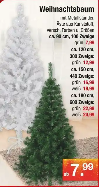 Zimmermann Weihnachtsbaum Angebot