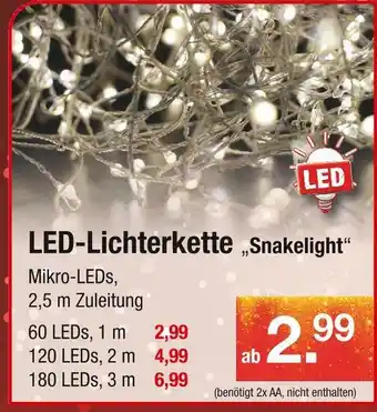 Zimmermann Led-lichterkette „snakelight“ Angebot