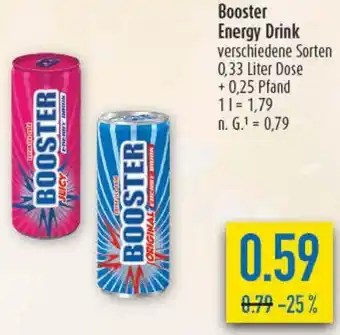 diska Booster Energy Drink Angebot