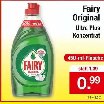 Zimmermann Fairy original ultra plus konzentrat Angebot